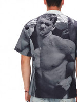 Graphic Print Short-Sleeve Camp Collar Shirt 3