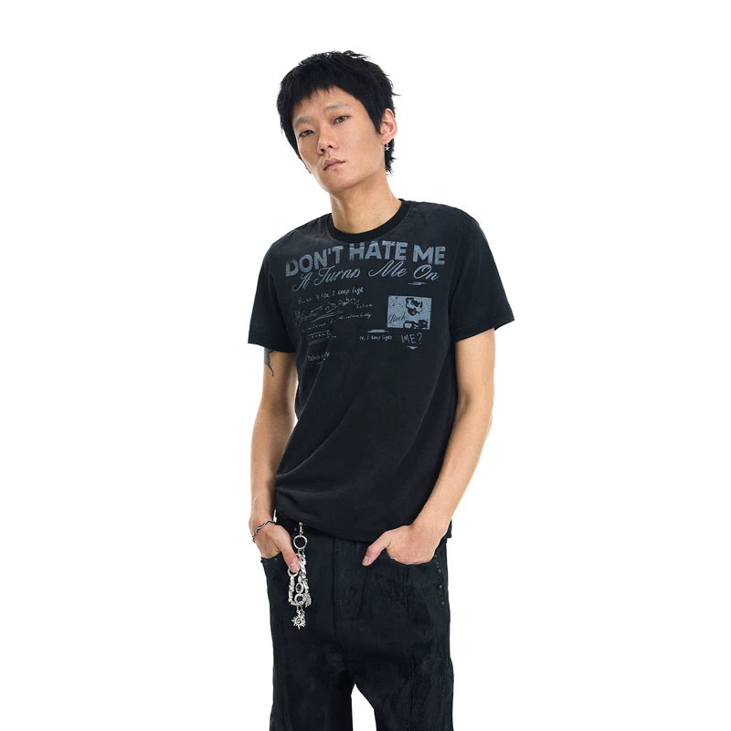 6234621494108,6234621494109,6234621494110, Graphic Print Short-Sleeve T-Shirt