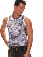 Graphic Print Sleeveless Tank Top 2