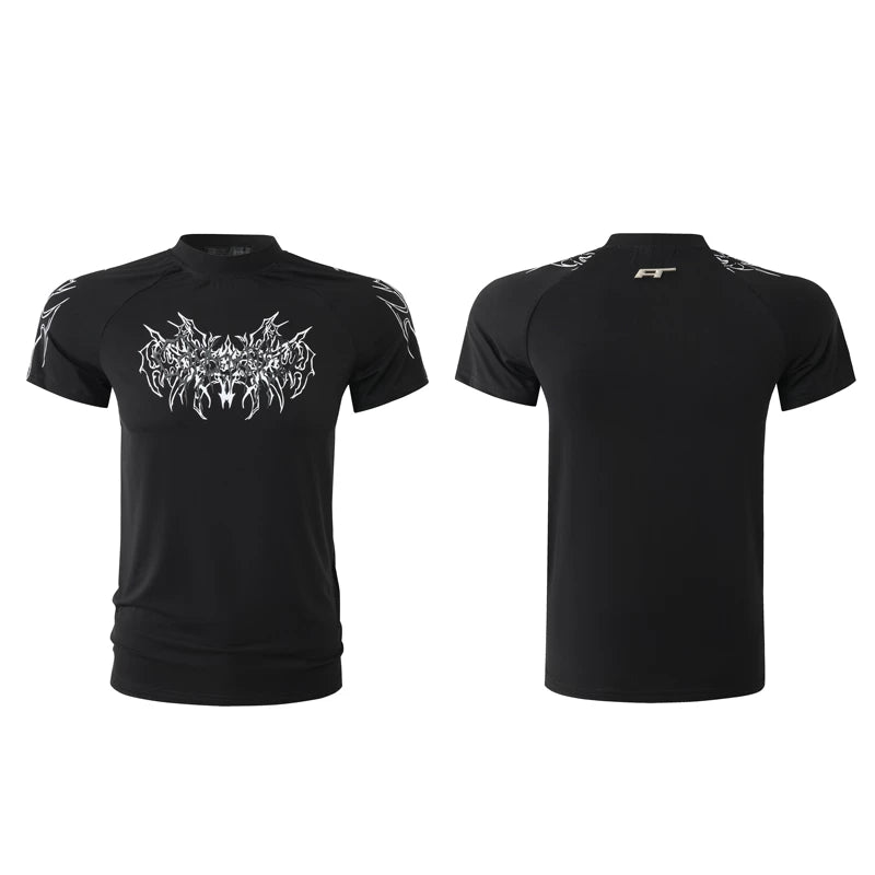 6260224534713,6260224534714,6260224534715, Graphic Print Stretch Fit T-Shirt