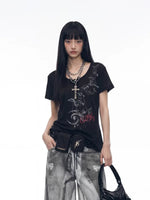 Graphic Printed Lightweight Short-Sleeve T-Shirt 2