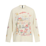 6016606541235,6016606541236,6016606541237,6016606541238, Graphic Printed Loose Fit Long Sleeve T-Shirt