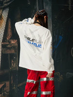 Graphic Racing Print Crewneck Sweatshirt 2