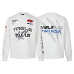 6031205568769,6031205568770,6031205568771, Graphic Racing Print Crewneck Sweatshirt