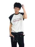 Graphic Raglan Sleeve T-Shirt 1
