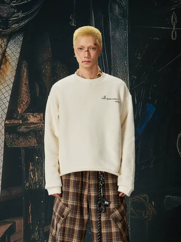 Graphic Retro Crew Neck Sweatshirt 2
