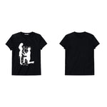 6267463187569,6267463187570,6267463187571,6267463187572, Graphic Rhinestone Short-Sleeve T-Shirt