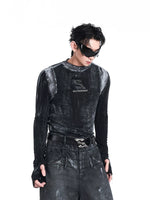 Graphic Slim Fit Long Sleeve T-Shirt 2