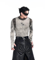Graphic Slim Fit Long Sleeve T-Shirt 3