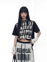 Graphic Slogan Streetwear Cotton T-Shirt 1