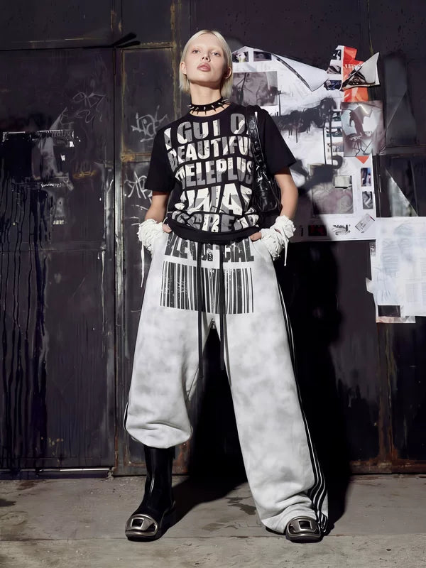 Graphic Slogan Streetwear Cotton T-Shirt 4