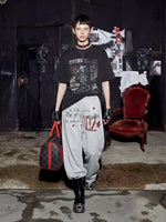 Graphic Street Style Cotton Short-Sleeve T-Shirt 4