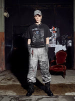 Graphic Street Style Cotton Short-Sleeve T-Shirt 5