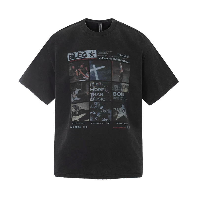 6223911771858,6223911771859,6223911771860,6223911771861, Graphic Street Style Cotton Short-Sleeve T-Shirt