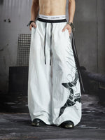 Graphic Wide Leg Pants 3