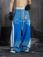 Graphic Wide-Leg Sweatpants 5