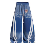6253528342615,6253528342616,6253528342617,6253528342618, Graphic Wide-Leg Sweatpants