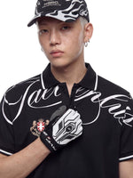 Guitar Print Polo Shirt 3