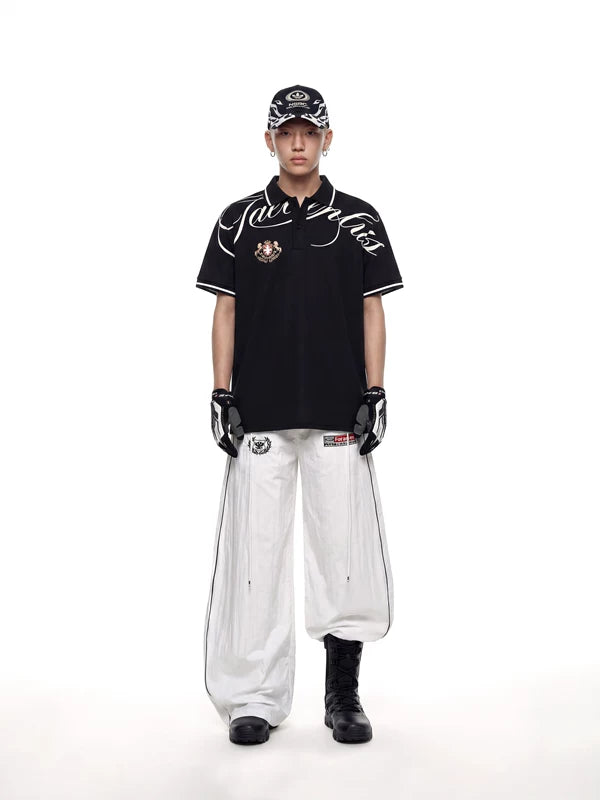 Guitar Print Polo Shirt 4