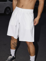 Half-Open Collar Shirt and Shorts Set 4