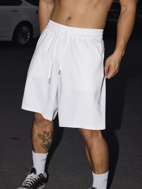 Half-Open Collar Shirt and Shorts Set 4