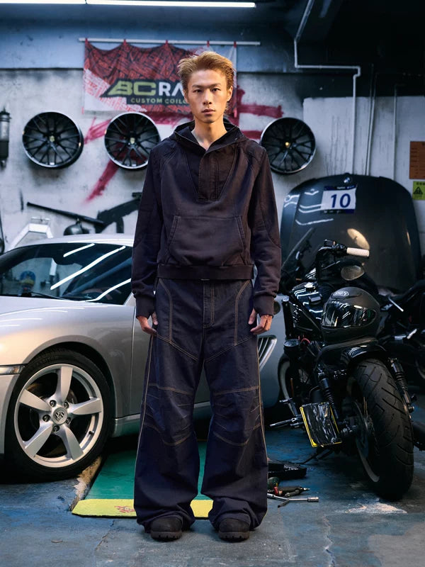 Half-Zip Pullover Hoodie 1