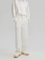 Hand-Beaded Jacquard Embroidered Loose Fit Pants 5