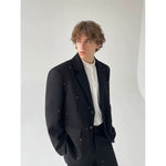 Hand-Beaded Oversized Suit Jacket and Pants 2
