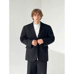 Hand-Beaded Oversized Suit Jacket and Pants 5