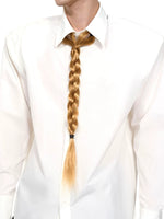 Hand-Woven Braided Hair Tie Necklace 1
