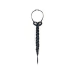 6054606315680, Hand-Woven Braided Hair Tie Necklace