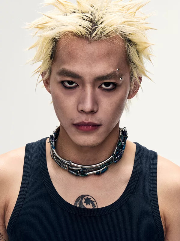 Handcrafted Avant-Garde Clavicle Chain Necklace 1