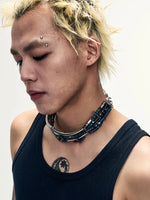 Handcrafted Avant-Garde Clavicle Chain Necklace 4