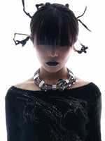Handcrafted Futuristic Choker Necklace 2