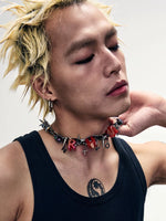 Handmade Avant-Garde Woven Statement Necklace 2
