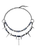 Handmade Beaded Punk Necklace 5