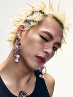 Handmade Futuristic Punk Statement Earrings 4