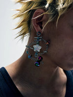 Handmade Futuristic Punk Statement Earrings 5