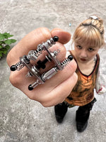 Handmade Hardcore Punk Spring Ring 1