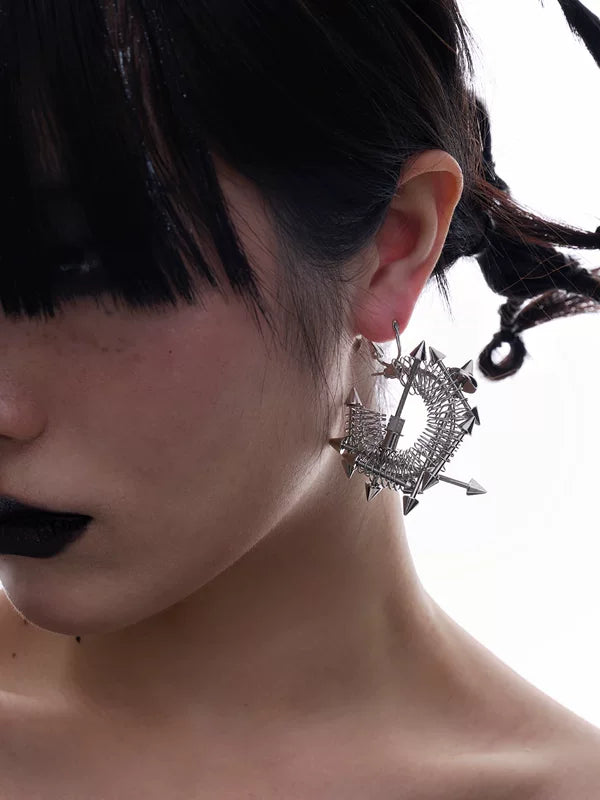 Handmade Hardcore Tech Earrings 2