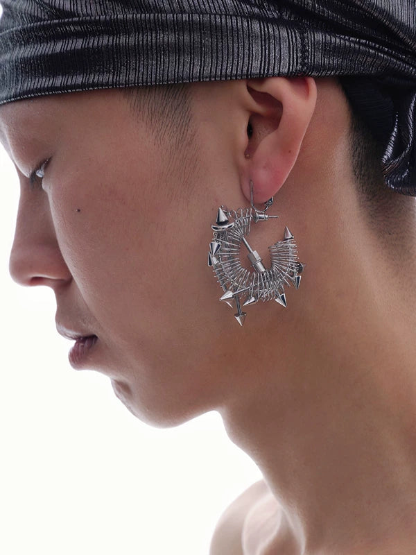 Handmade Hardcore Tech Earrings 3