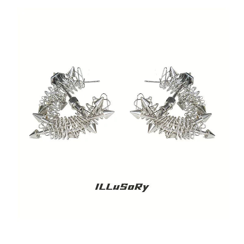 5425984658947, Handmade Hardcore Tech Earrings