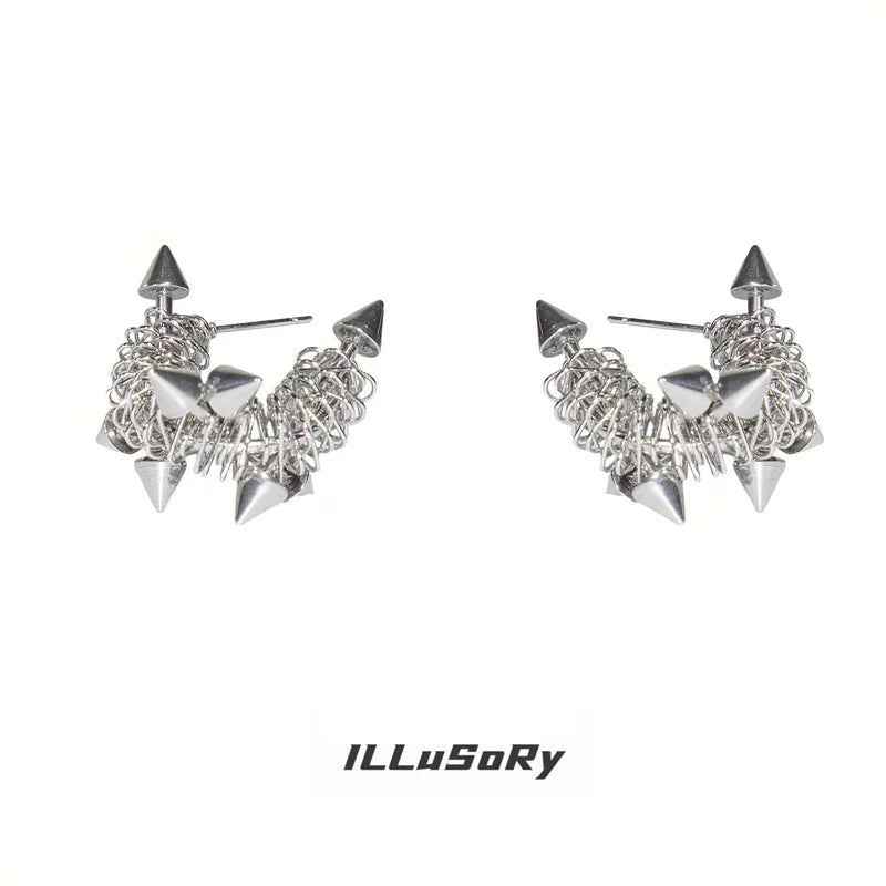 5425984658948, Handmade Hardcore Tech Earrings