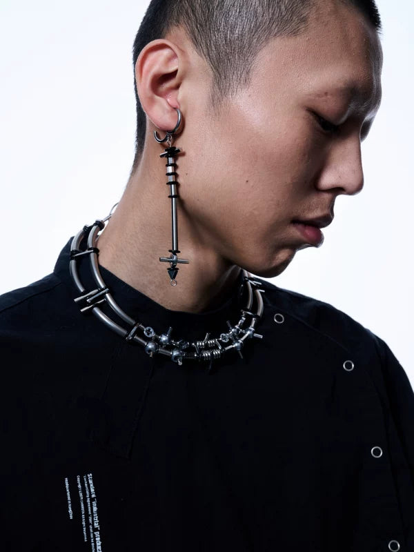 Handmade Mechanical Choker Necklace 1