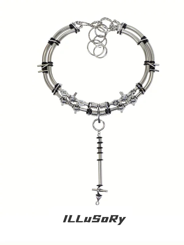 Handmade Mechanical Choker Necklace 5