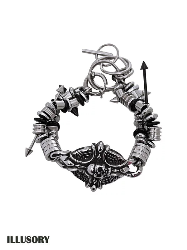 Handmade Punk Mechanical Bracelet 3