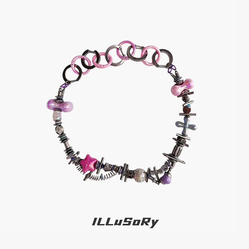 5813649308552, Handmade Spring Charm Necklace