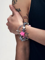 Handmade Star Charm Coil Bracelet 1