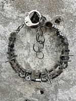 Hardcore Punk Style Cross Choker Necklace 3