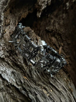 Hardcore Punk Style Cross Choker Necklace 4